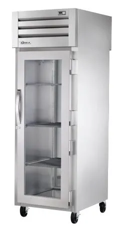 True STR1RPT-1G-1S 28" Spec Series Glass Door Pass Through Refrigerator