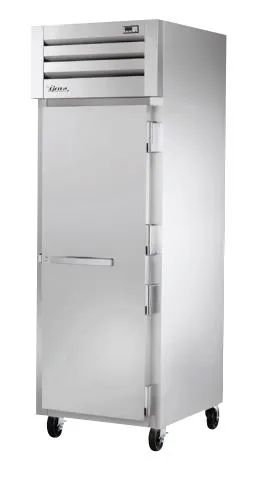 True STR1R-1S 28" Spec Series Stainless Steel Door Reach In Refrigerator