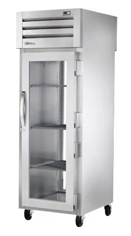 True STR1RPT-1G-1G 28" Spec Series Glass Door Pass Through Refrigerator