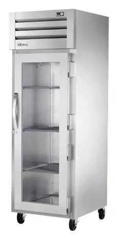 True STR1R-1G 28" Spec Series Glass Door Reach In Refrigerator