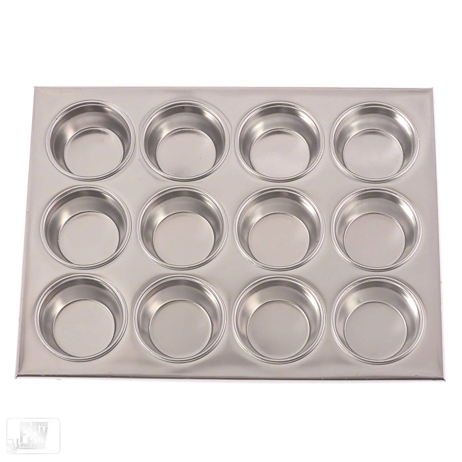 Update International MPA-12 - 12 Cup - Aluminum Muffin Pan