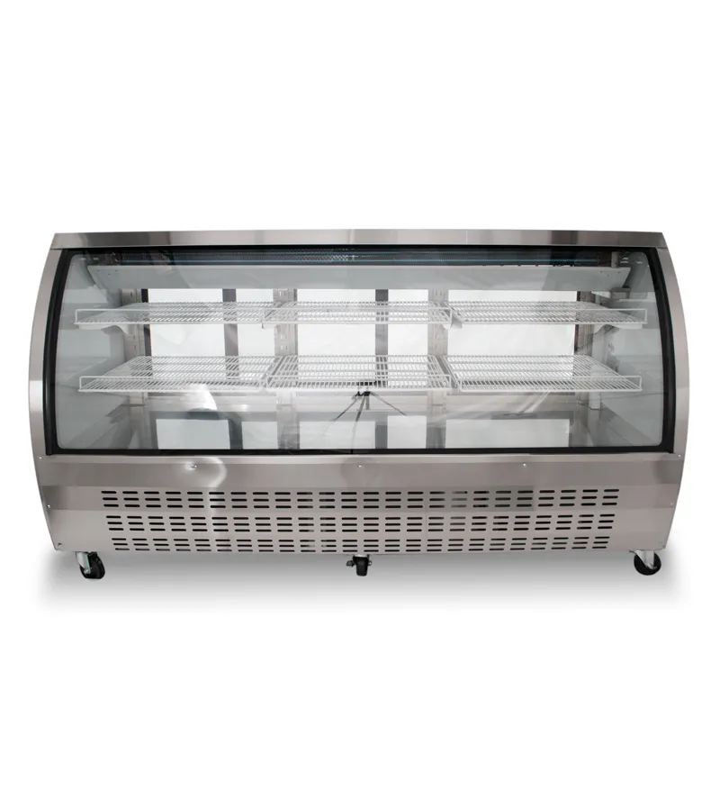 Universal URCD79 79” Refrigerated Deli Case Counter Height