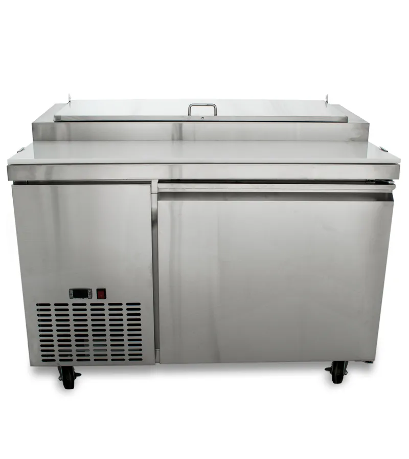 Universal UPPT50 50” One Door Pizza Prep Table Refrigerator