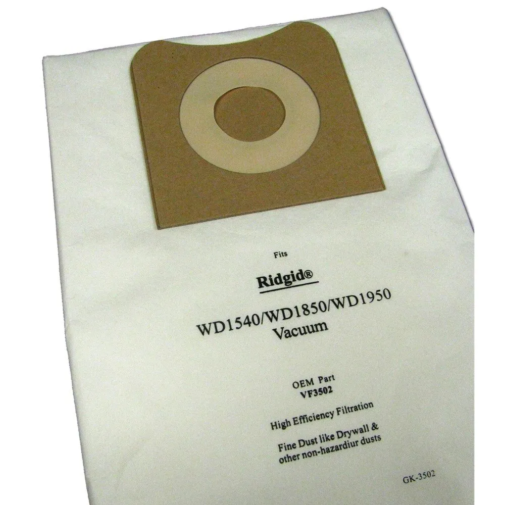 Universal 196107180 - Vacuum Bag for ProTeam ProGuard 15/20 Gallon Wet / Dry Vacuums - 2 / Pack