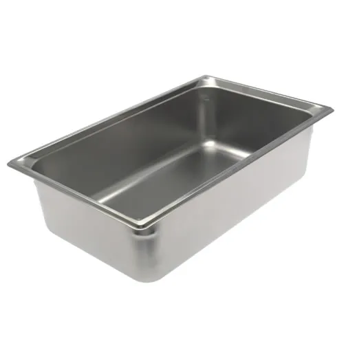 Winco SPJM-106 - Full Size 6" Deep Stainless Steel Steam Table Pan 