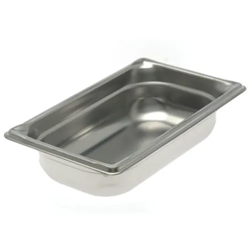 Winco SPQ2 Steam Table Pan, 1/4 Size, 2 1/2″ Deep, S/S 