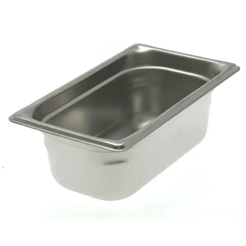 Winco SPQ4 Steam Table Pan, 1/4 Size, 4″ Deep, S/S 