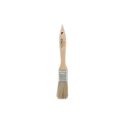 Winco WBR-10 - Flat Pastry Brush 1" 