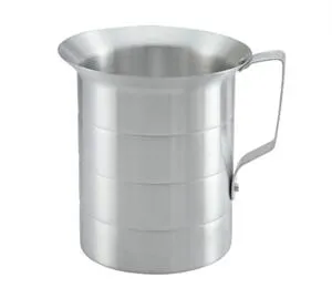 Winco AM-05 - Measuring Cup, 1/2 Quart Capacity, Aluminum 