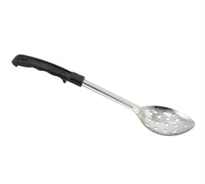 Winco BHPP-13 - Basting Spoon, 13", Perforated, Stop Hook, Bakelite Handle 