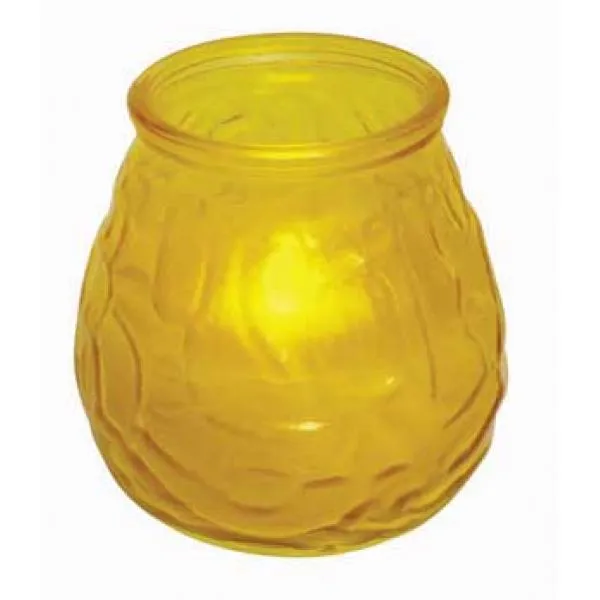 Winco Glass Flameless Tealight Candle [CLG-3Y] 