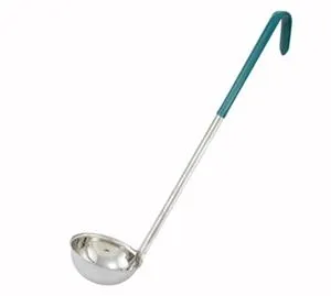 Winco LDC-4 - Color-Coded Ladle, 4 Ounce, One-Piece, Green 