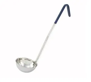 Winco LDC-8 - Color-Coded Ladle, 8 Ounce, One-Piece, Blue 