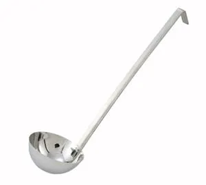 Winco Ladle, 4 Ounce, Two-Piece, Stainless Steel [LDT-4]