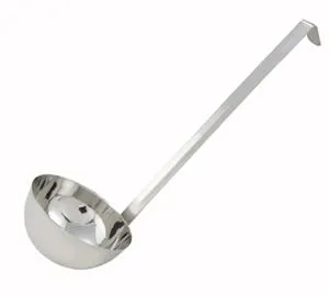 Winco LDT-32 - Ladle, 32 Ounce, Two-Piece, Stainless Steel 