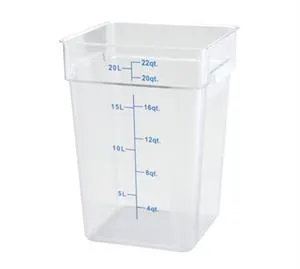 Winco 22 Qt Storage Container [PCSC-22C]