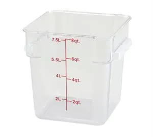 Winco 8 Qt Storage Container [PCSC-8C]