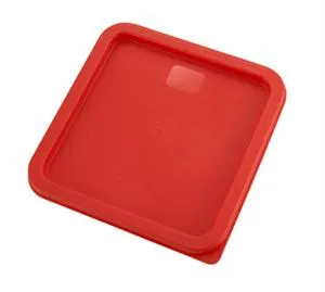 Winco Red Container Cover, Fits 6 & 8 qt storage containers [PECC-68]