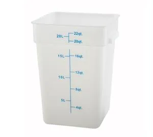 Winco 22 Qt Storage Container [PESC-22]