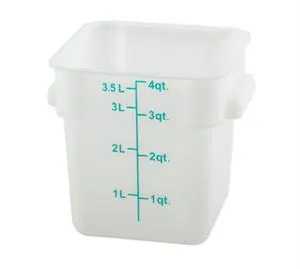 Winco 4 Qt Storage Container [PESC-4]