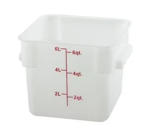 Winco 6 Qt Storage Container [PESC-6]