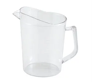 Winco PMU-100 - 1 Qt Measuring Cup 