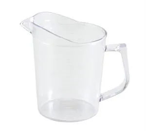 Winco PMU-50 - 2 Cup Measuring Cup 