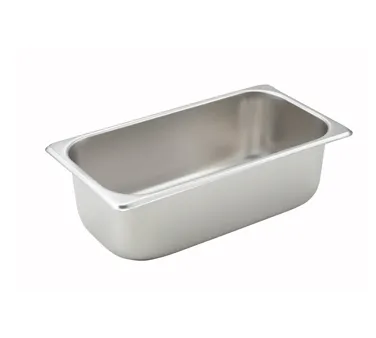 Winco SPT4 - 1/3 Size Steam Pan 