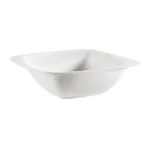 C.A.C. China WH-B10 - White Pearl Salad Bowl 9-3/4" - (1 Dozen per Case)