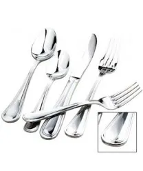 Winco 0021-03 - Continental Chrome Dinner Spoon 