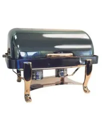 Winco 108A - Full Size Chafer Gold Plated 