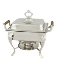 Winco 508 - 4 Quart Crown Chafer 