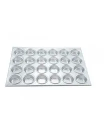 Winco AMF-24 - 24 Compartments Alum Muffin Pan 