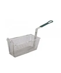 Winco Heavy Duty Fry Basket with Green Handle [ FB-20]