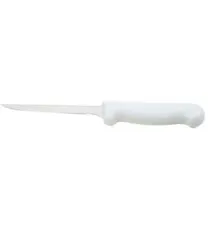 Winco KWH-4 - 6" Narrow Straight Blade Boning Knife 