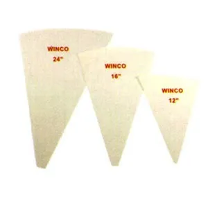 Winco PBC-12 - Cotton Pastry Bag 12" 