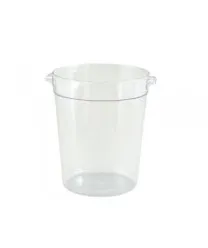 Winco Round 8 Qt. Storage Container [PRC-8]