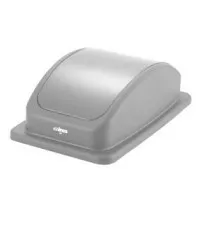 Winco PTCL-23G - Grey Lid for Slender Trash Can PTC-23SG 