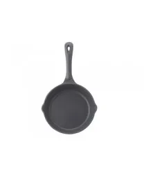 Winco RSK-6 - Black 6-1/2" Cast Iron Skillet 