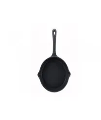 Winco RSK-8 - Black 8" Cast Iron Skillet 