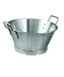 Winco SLO-11 - 11 Qt. Heavy Duty Stainless Steel Colander 