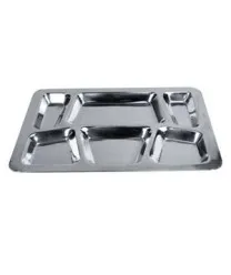 Winco SMT-2 - Mess Tray 6 Compartment 