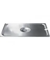 Winco 1/4 Size Slotted Steam Pan Cover [SPCQ]