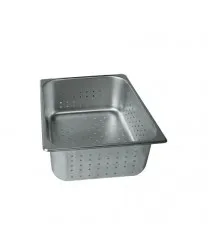 Winco SPHP6 - Perforated Half Size 6" Table Pan 