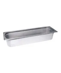 Winco SPJL-HCN - Half Long Size Notched Steam Pan Cover 