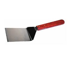 Winco TN46 - Steak/Burger Turner with Wood Handle 