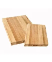 Winco WCB-1218 - 12" x 18" x 1-3/4" Wooden Cutting Board 