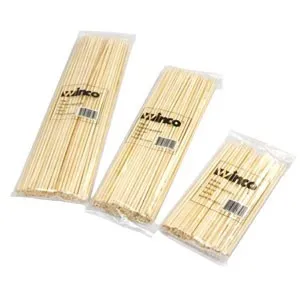 Winco WSK-06 - Bamboo Skewers 6" (100 per bag) 