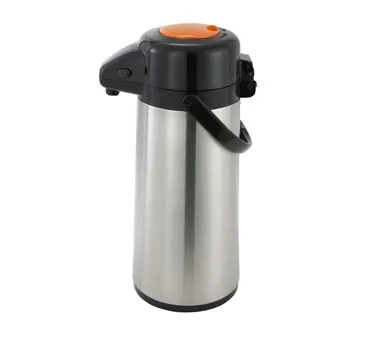 Winco Decaf Stainless Steel Airpot 2.2 L [AP-522DC] 