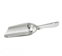 Winco IS-4 - Stainless Steel Ice Scoop 4 oz 